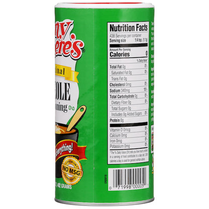Tony Chacheres Seasoning Creole Seasoning, 12 x 17 oz Case - DOT product image 5