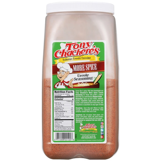 Tony Chacheres More Spice Seasoning, 4 x 7 lb Case - DOT product image 6