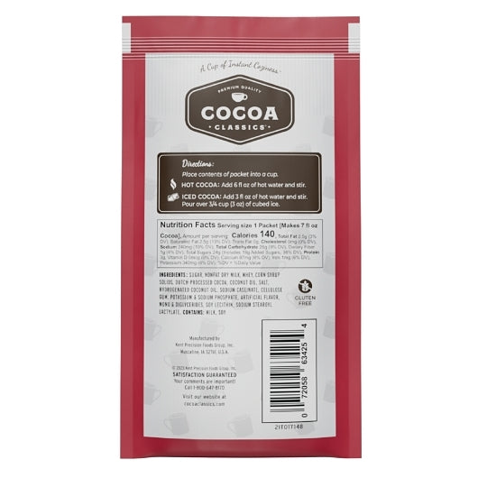 Cocoa Classics Raspberry And Chocolate Cocoa Mix, 36 x 1.25 oz Case - Candy & Confections - image 2