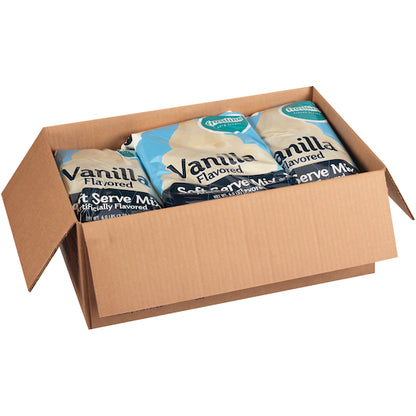 ICE CREAM MIX Lactose Free Vanilla Soft Serve, 6 x 6 lb Case - DOT product image 8
