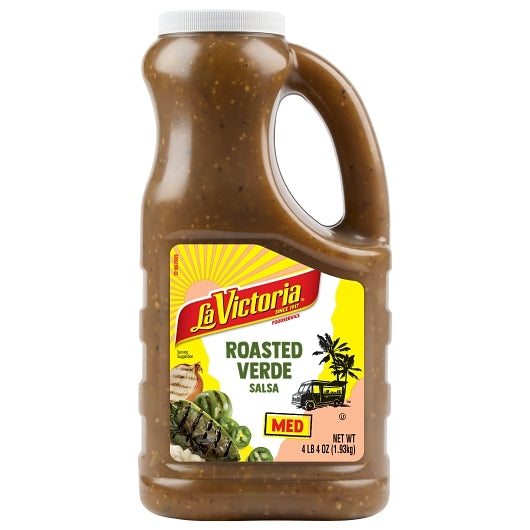 La Victoria ROASTED SALSA VERDE, 6 x 68 oz Case - DOT product image 2