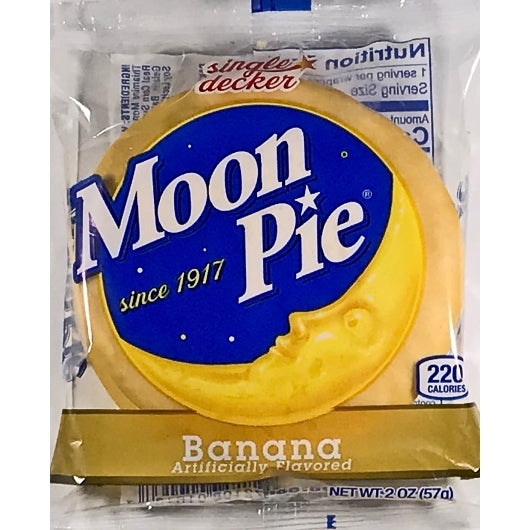 MoonPie Banana Single Decker Marshmallow Sandwich, 8 x 12 PC Case - DOT product image 3