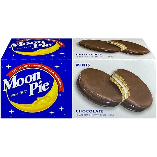 MoonPie Chocolate Mini Pies, 8 x 12 oz Case - Bakery & Desserts