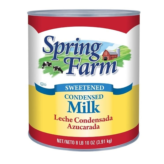 Spring Farm Sweetener Sweetened Condensed Milk, 6 x 125.688 fl oz Case - Pantry Ingredients