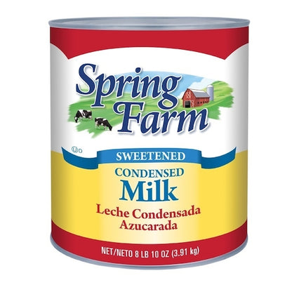 Spring Farm Sweetener Sweetened Condensed Milk, 6 x 125.688 fl oz Case - Pantry Ingredients