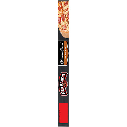 Red Baron PIZZA CLASSIC CRUST 4 MEAT, 16 x 21.95 oz Case - DOT product image 5