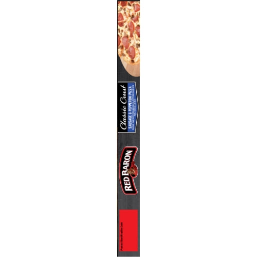 Red Baron PIZ CLASSIC CRUST SAUSAGE AND PEPPERONI, 16 x 21.95 oz Case - DOT product image 5