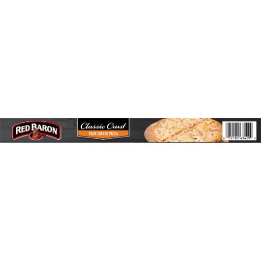 Red Baron PIZZA FOUR CHEESE CLASSIC PIZZA, 16 x 21.06 oz Case - DOT product image 7