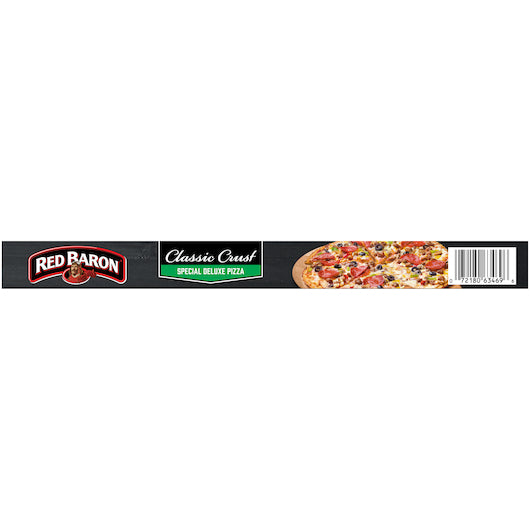 Red Baron PIZZA SPECIAL DELUXE CLASSIC, 16 x 22.95 oz Case - DOT product image 3