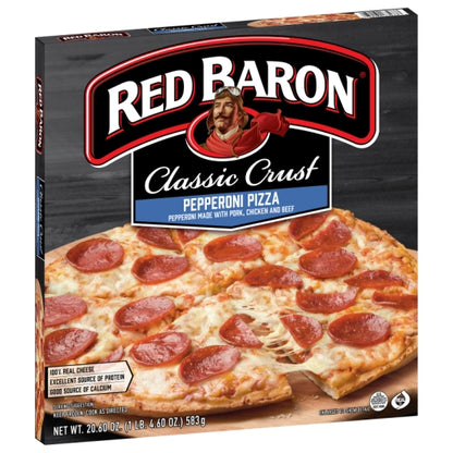 Red Baron Classic Crust Pepperoni Pizza, 16 x 20.6 oz Case - DOT product image 8