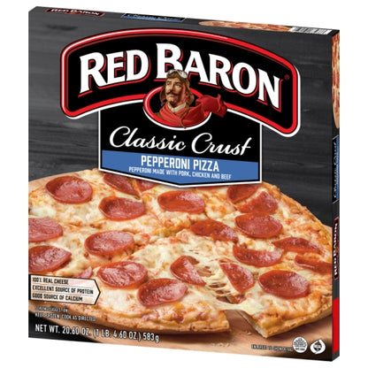 Red Baron Classic Crust Pepperoni Pizza, 16 x 20.6 oz Case - DOT product image 7