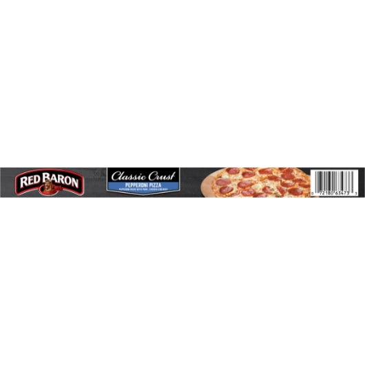 Red Baron Classic Crust Pepperoni Pizza, 16 x 20.6 oz Case - DOT product image 3