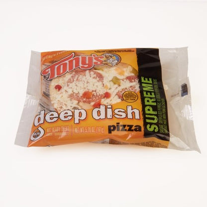 Schwans Tonys Supreme Deep Dish Supreme Pizza, 24 x 5.7 oz Case - DOT product image 2