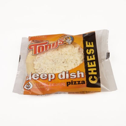 Schwans Tonys Cheese Deep Dish Cheese Pizza, 24 x 5.2 oz Case - DOT product image 2