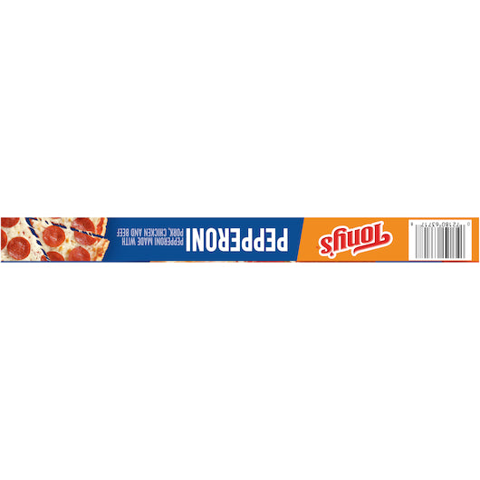 Tonys Pizzeria Style Pepperoni Pizza, 16 x 18.56 oz Case - Alternate product angle or state