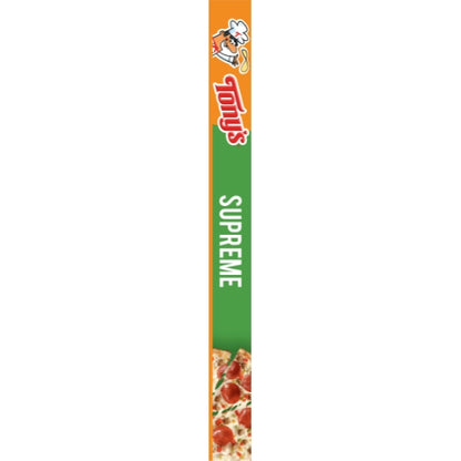 Tonys Pizzeria Style Supreme Pizza, 16 x 20.6 oz Case - Alternate product angle or state