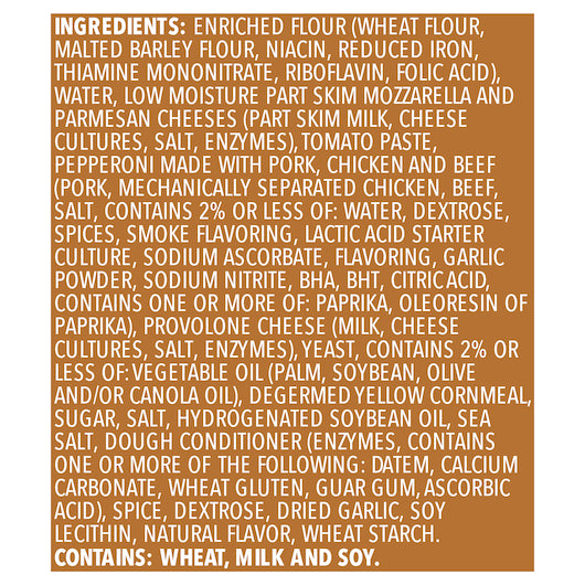 Freschetta NATURALLY RISING CRUST PEPPERONI, 14 x 27.35 oz Case - DOT product image 8