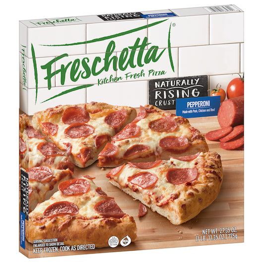 Freschetta NATURALLY RISING CRUST PEPPERONI, 14 x 27.35 oz Case - DOT product image 7