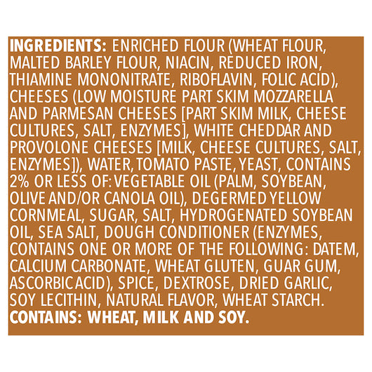 Freschetta NATURALLY RISING CRUST FOUR CHEESE, 14 x 26.11 oz Case - DOT product image 8