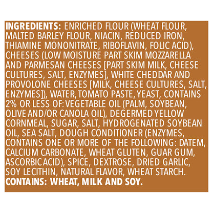 Freschetta NATURALLY RISING CRUST FOUR CHEESE, 14 x 26.11 oz Case - DOT product image 8