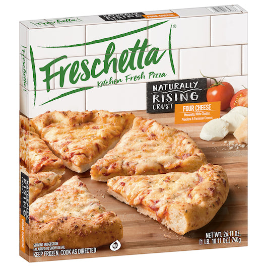 Freschetta NATURALLY RISING CRUST FOUR CHEESE, 14 x 26.11 oz Case - DOT product image 7