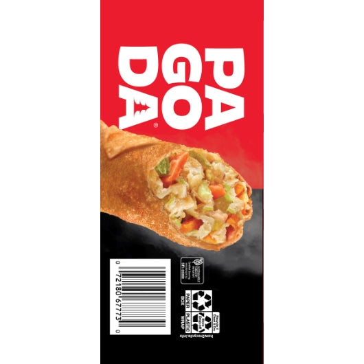 Pagoda CHICKEN EGG ROLL, 8 x 22 oz Case - DOT product image 4