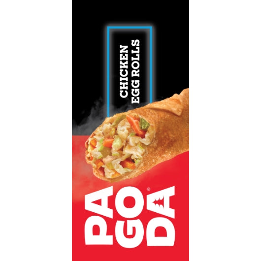 Pagoda CHICKEN EGG ROLL, 8 x 22 oz Case - DOT product image 5