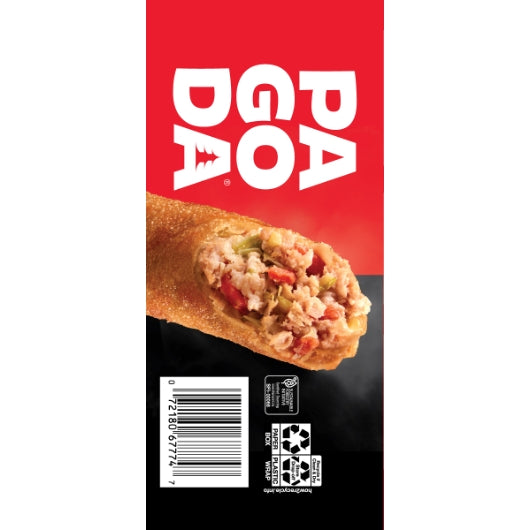 Pagoda PORK EGG ROLLS, 8 x 22 oz Case - DOT product image 3