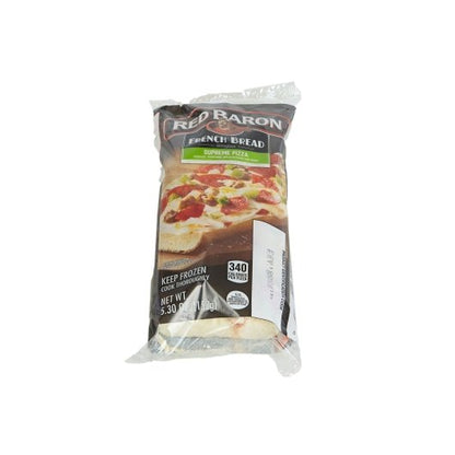 Red Baron Pizza French Bread Supreme, 24 x 5.3 oz Case - Prepared Foods