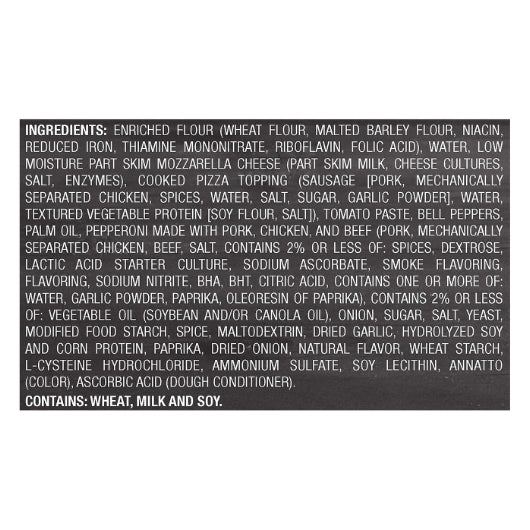 Red Baron SUPREME PIZZA, 12 x 11.5 oz Case - DOT product image 8