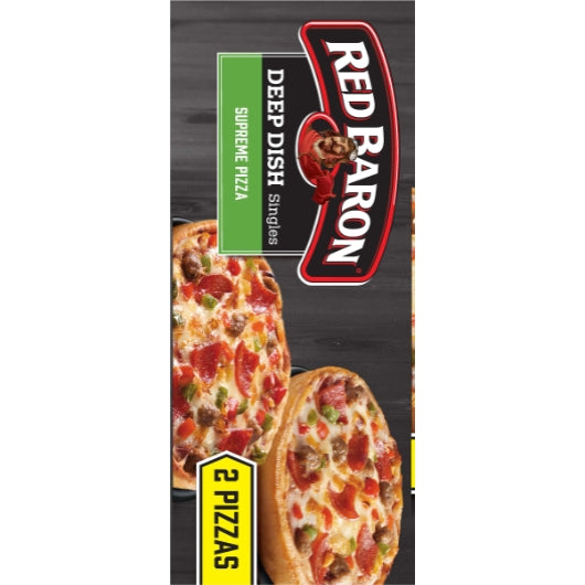 Red Baron SUPREME PIZZA, 12 x 11.5 oz Case - DOT product image 3