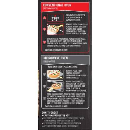 Red Baron SUPREME PIZZA, 12 x 11.5 oz Case - DOT product image 5