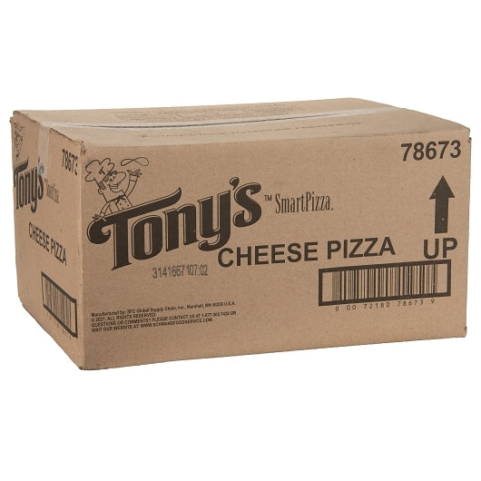 Schwans Tonys Smart SmartPizza Cheese Pizza, 1 x 96 each Case - DOT product image 4