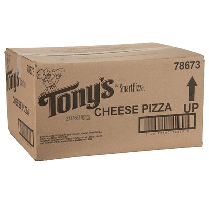 Schwans Tonys Smart SmartPizza Cheese Pizza, 1 x 96 each Case - DOT product image 4