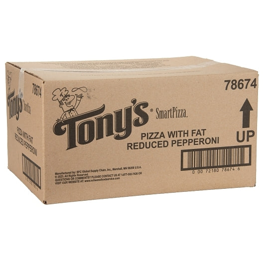 Schwans Tonys Smart Smartpizza Pepperoni Whole Grain Pizza, 1 x 96 each Case - DOT product image 4