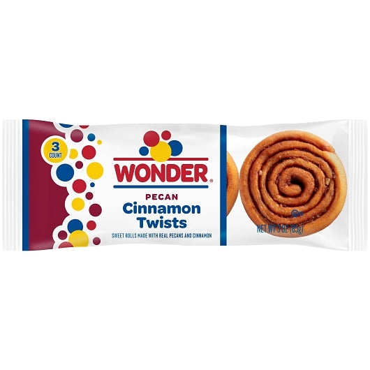 Wonder Cinnamon Pecan Spins, 4 x 8 x 3 oz Case - Nuts & Seeds - image 2