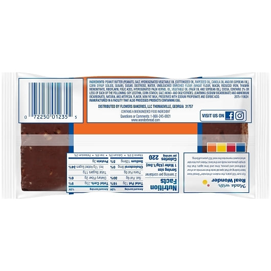 Wonder Peanut Butter Krisps, 8 x 9 x 3 oz Case - Pantry Ingredients