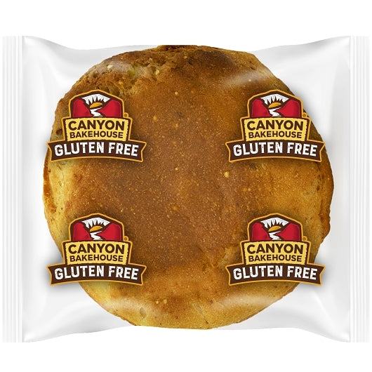 Canyon Bakehouse Whole Grain English Muffin, 30 x 3 oz Case - Bakery & Desserts