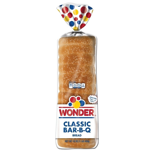 Wonder Pull-a-part Barbecue Bread, 8 x 16 oz Case - Breads, Rolls & Buns