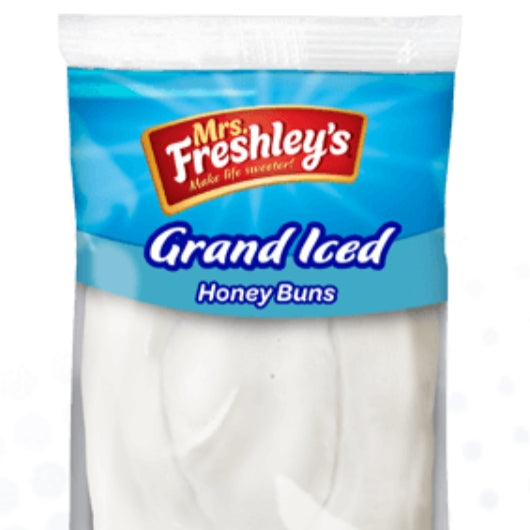 Mrs. Freshley's Grand Honey Bun Donut, 8 x 6 x 6 oz Case - DOT product image 3