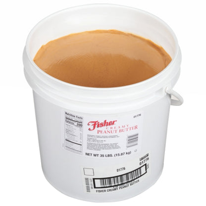 Fisher Creamy Peanut Butter, 1 x 35 lb Case - DOT product image 3