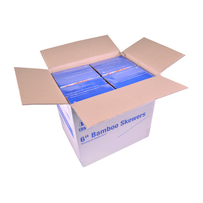 Bamboo Skewer 6 Inch Bamboo Skewer, 12 x 100 x 16 each Case - DOT product image 3