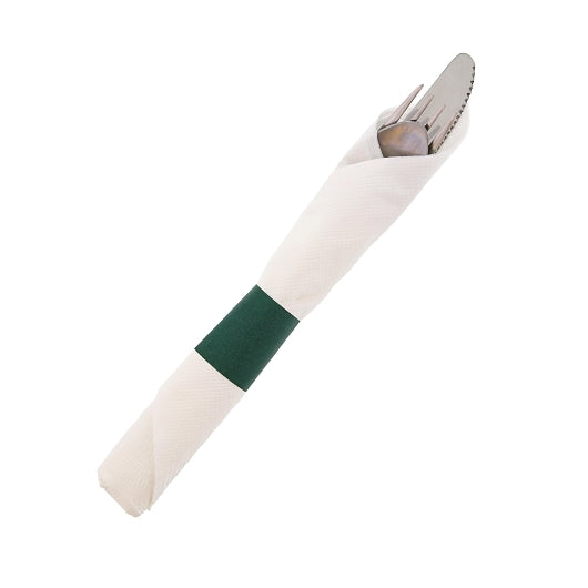 Royal Hunter Green Napkin Band, 8 x 2500 each Case - DOT product image 3