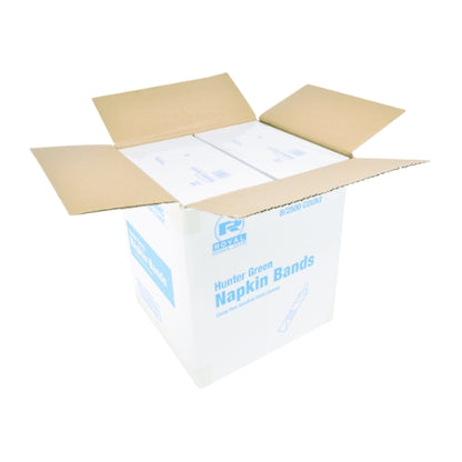 Royal Hunter Green Napkin Band, 8 x 2500 each Case - DOT product image 4