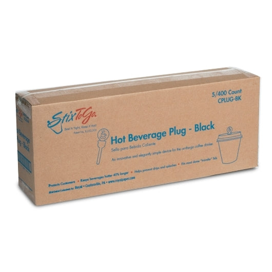 StixToGo Black Circle Beverage Plug, 5 x 5 each Case - DOT product image 8