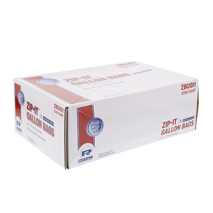 Royal 10.5 Inch X 11 Inch Double Zipper Gallon Bag, 1 x 250 each Case - DOT product image 7