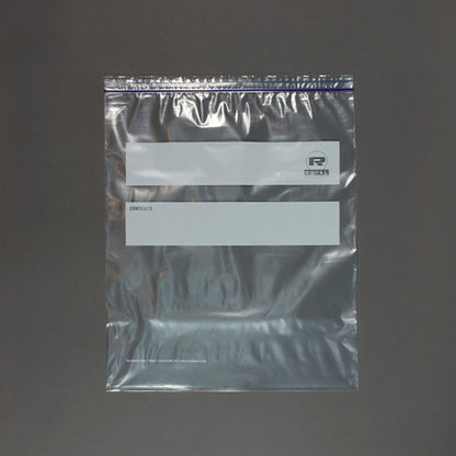 Royal 13 Inch X 15.63 Inch Two Gallon Double Zipper Bag, 1 x 100 each Case - Disposables