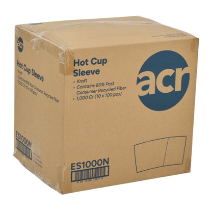 Royal Envirolines Hot Envirolines Kraft No Print Hot Cup Sleeve, 10 x 100 each Case - DOT product image 5