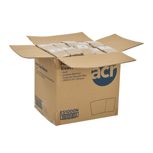Royal Envirolines Hot Envirolines Kraft No Print Hot Cup Sleeve, 10 x 100 each Case - DOT product image 4