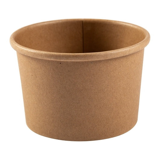 ACR Paper Kraft Food Container 8 Oz, 20 x 25 each Case - Food Containers & Lids